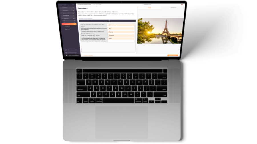 Interface dexamen Nexam-1 Interface dexamen Nexam-1